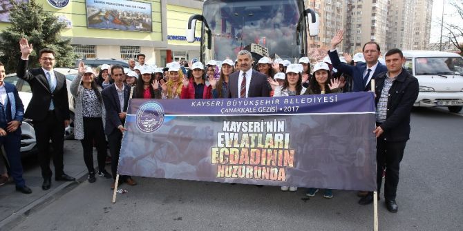 Başkan Çelik Çanakkale Kafilesini Uğurladı