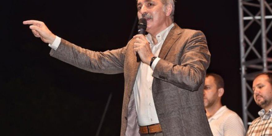 Başbakan Yardımcısı Kurtulmuş Taksim’deki Demokrasi Nöbetine Katıldı