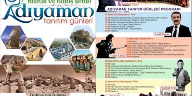 Adıyaman Belediyesi Adıyaman’ı En İyi Şekilde Tanıtacak