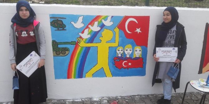 Sinop’ta "15 Temmuz Kahramanları Ve Şehitleri” Konulu Resim Yarışması