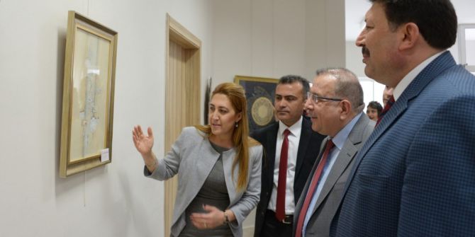 Sü’de Mezunlar Sergisi Sanatseverlerle Buluştu