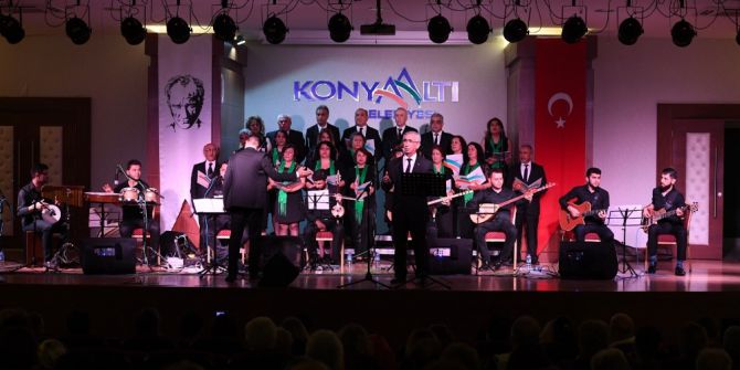 Konyaaltı Belediyesi Korosu’ndan Thm Konseri