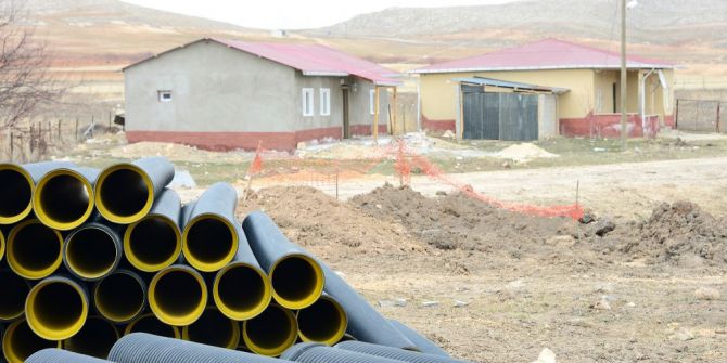 Ağılyazı Mahallesi Kanalizasyon Altyapısına Kavuşuyor