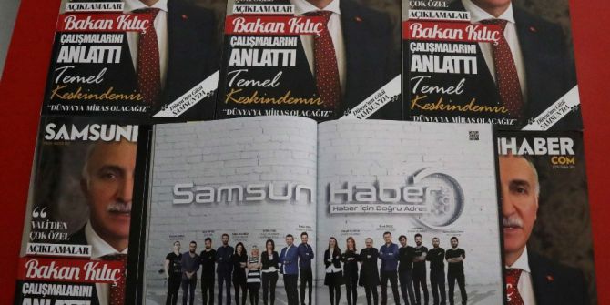 Samsun’da Yeni Bir Dergi Yayın Hayatına Başladı