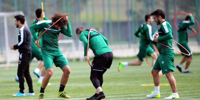 Bursaspor’dan Neşeli Antrenman