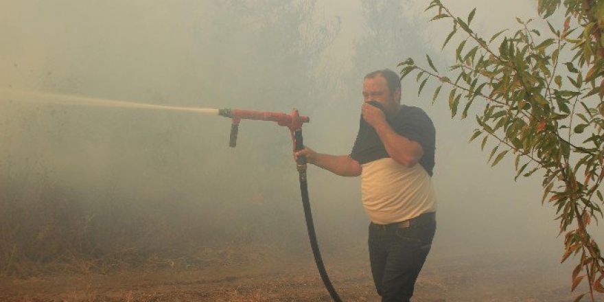 Osmaneli’de Çıkan Orman Yangınını Söndürme Çalışmaları Devam Ediyor