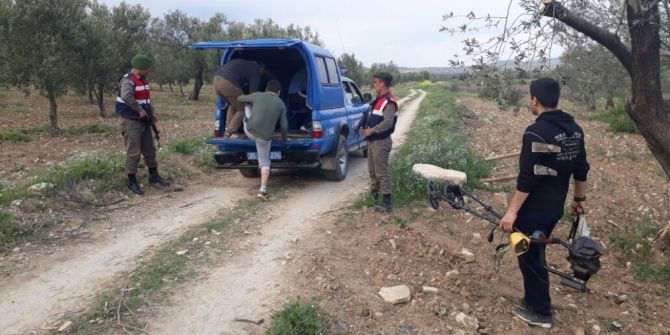 Kaçak Kazı Yapan 4 Kişi Gözaltına Alındı