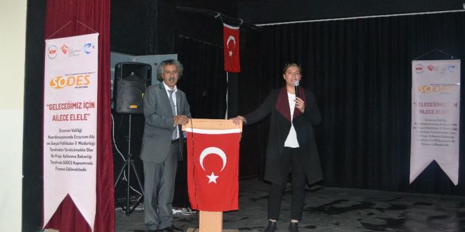 Karaçoban’da ‘’Geleceğimiz İçin Ailece El Ele Projesi" Kapsamında Eğitim Programı Düzenlendi