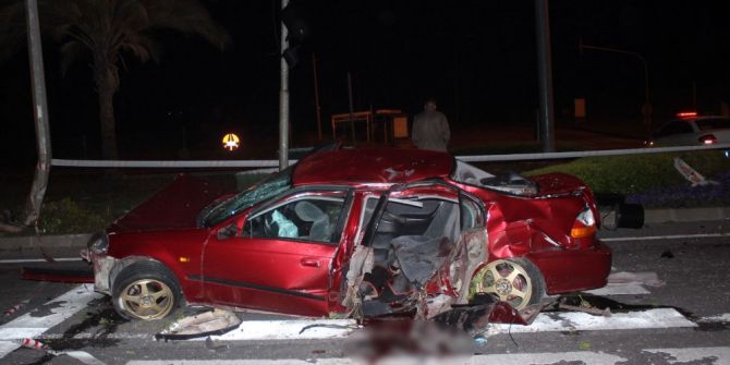 Antalya’da Trafik Kazası: 1 Ölü, 4 Yaralı