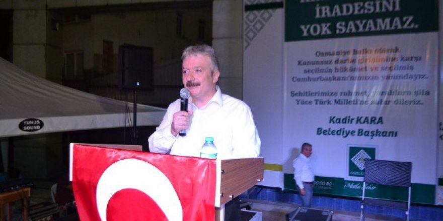 Osmaniye Ziraat Odası’ndan Traktörlü Demokrasi Eylemi