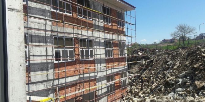 Başkan Yemenici Fakülte Binasındaki Çalışmaları Yerinde İnceledi