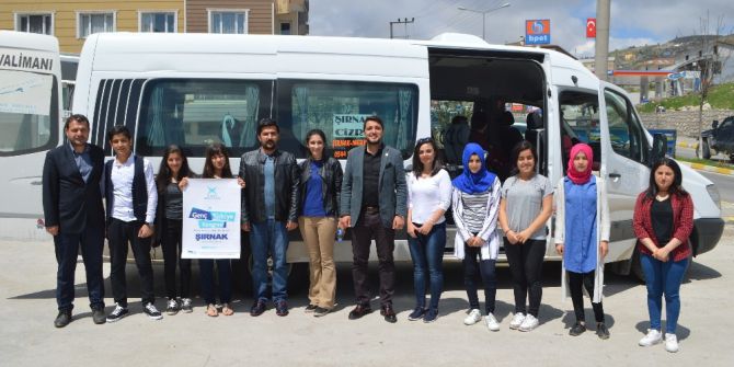 Türkiye Finali İçin Şırnak Öğrenci Kafilesi Yola Çıktı