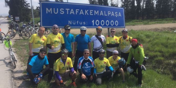 Balıkesirli Bisikletçilerden M. Kemalpaşa Turu