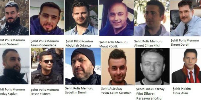 Tunceli Şehitleri Son Yolculuğuna Uğurlanıyor