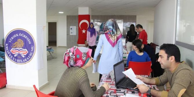 Kars Kyk Öğrencilerinden Kan Bağışı