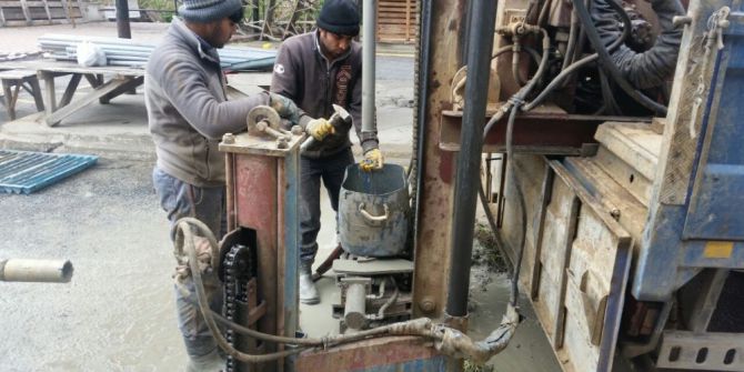 Katlı Pazar Yerinin Zemin Etüt Çalışmaları Yapılıyor