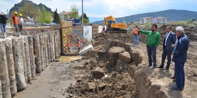 Başkan Karataş Kızılırmak Islah Projesini İnceledi