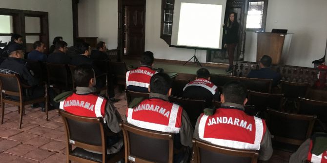 Boğazkale’de Kolluk Personeline Değerler Eğitimi Verildi