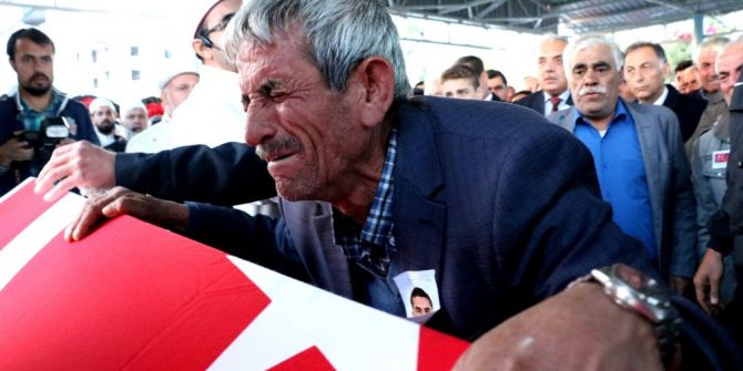 Şehit Polis Mesut Özdemir Dualarla Son Yolculuğuna Uğurlandı