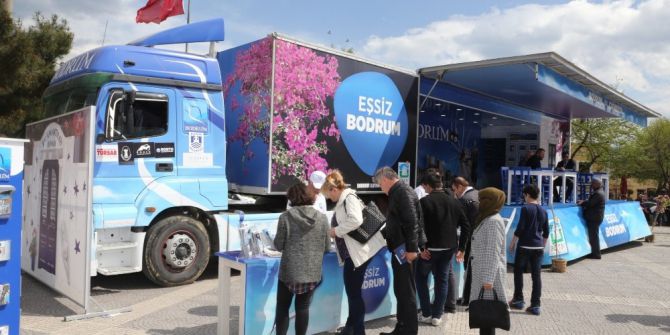 Eşsiz Bodrum Tanıtım Tırı Samsunlularla Buluştu