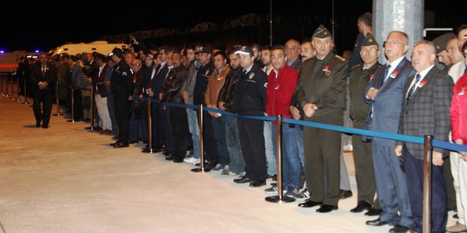 Şehit Polisin Cenazesi Konya’ya Getirildi