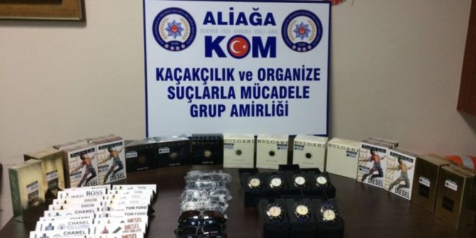 Aliağa’da Kaçak Malzeme Operasyonu
