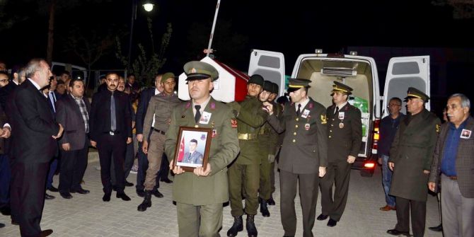 Şehit Karaman’ın Naaşı Memleketine Getirildi