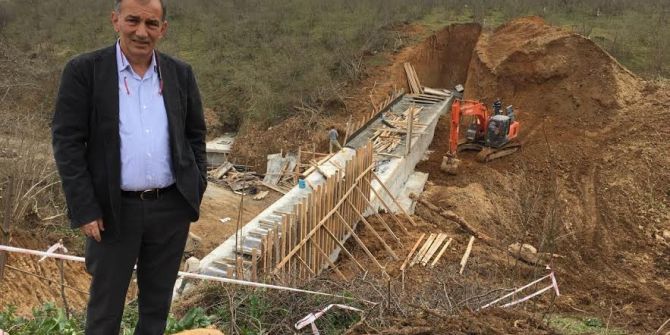 Beşikdüzü’nde Geçtiğimiz Yıl Eylül Ayında Meydana Gelen Sel Felaketinin Ardından Tersip Bentleri Çalışmaları Sürüyor