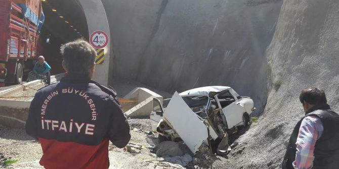 Mersin’de Tünel Girişinde Kaza: 1 Ölü