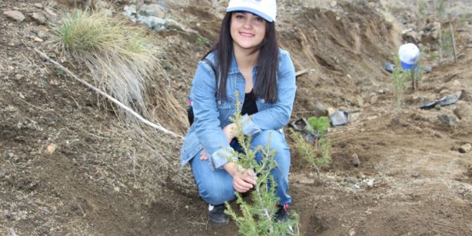 Binlerce Fidan Toprakla Buluştu