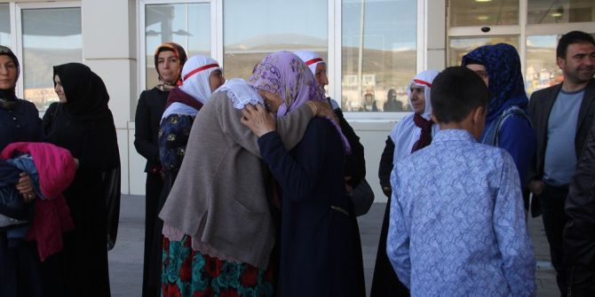 Şehit Yakınları Kutsal Topraklara Uğurlandı