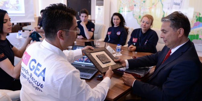 Başkan Uysal, Gea Antalya Grubuyla Buluştu