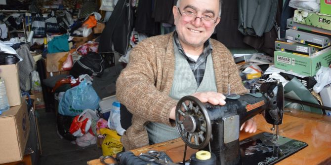 50 Yıllık Makinesi İle Yarım Asırdır Terzilik Yapıyor