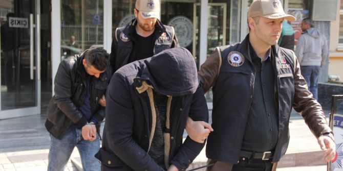 Samsun’da Gözaltına Alınan 2 Deaş’lı Adliyeye Sevk Edildi