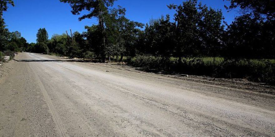 Üzümlü-bayırbağ Köy Yolunda Genişletme Çalışmaları
