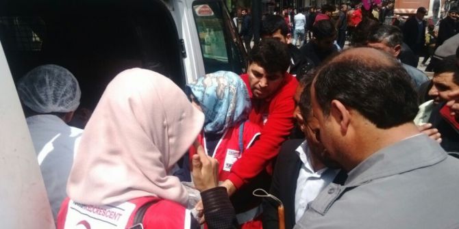 Ağrı’da Vatandaşlara İrmik Helvası Dağıtıldı