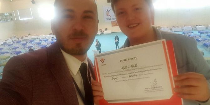 Genç Öğrenci Tübitak’dan Birincilik Ödülü Aldı