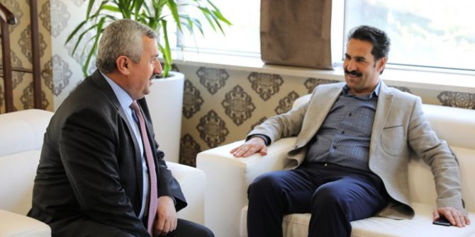 Başkan Baran, Milletvekili Yaman’ı Makamında Ağırladı