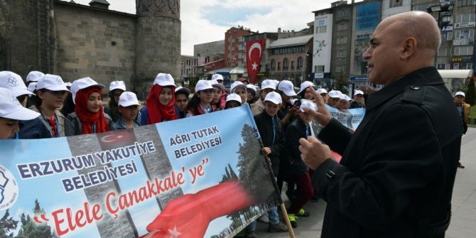 Yakutiye Ve Tutak’tan 100 Öğrenci Çanakkale Gezisine Gitti