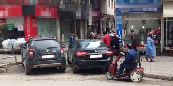 Hatalı Park Engel Oldu