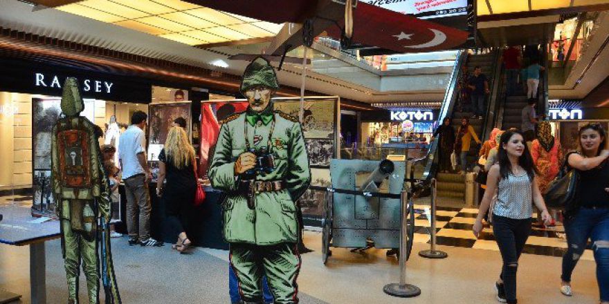 Çanakkale Ruhunu Yansıtan Sergiye Yoğun İlgi