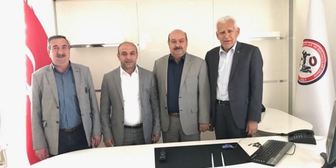 Başkan Konak’dan, Başkan Yörük’e Ziyaret