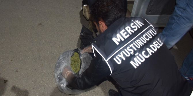 Mersin’de Film Gibi Uyuşturucu Operasyonu