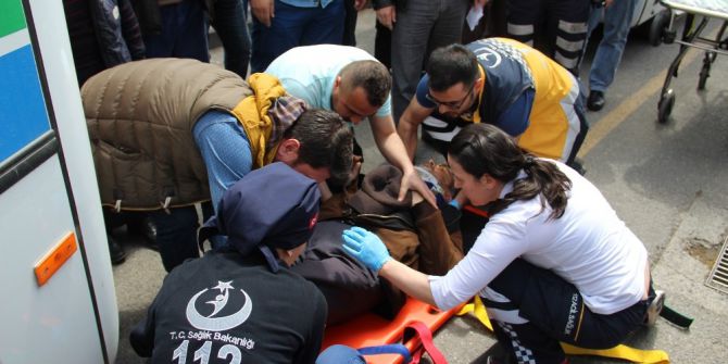 Otobüsün Çarptığı Yaşlı Adama Eşinden Şok Tepki: