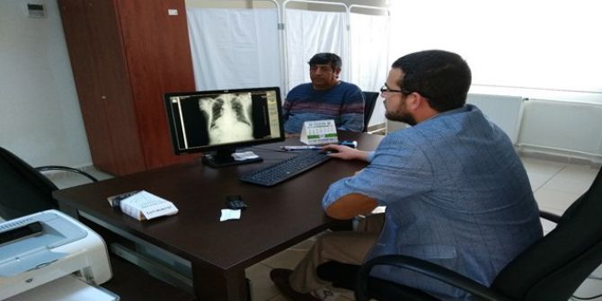 Gerger Devlet Hastanesine Dijital Röntgen Cihazı Alındı