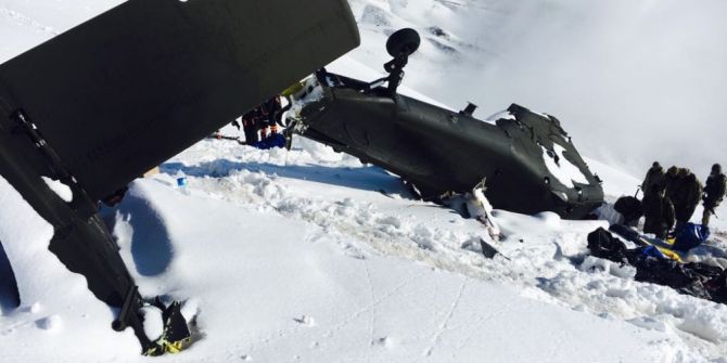 Helikopter Kalktıktan 8 Dakika Sonra İrtibat Kesilmiş
