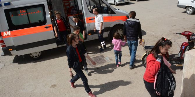 Aksaray’da 11 Öğrenci Gıda Zehirlenme Şüphesiyle Hastaneye Kaldırıldı
