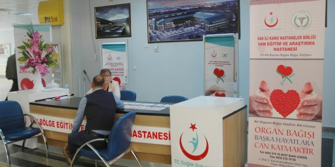 Van’da Organ Bağışı Çalışması