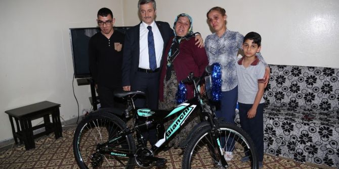 Tahmazoğlu, Mert’in Dileğini Yerine Getirdi