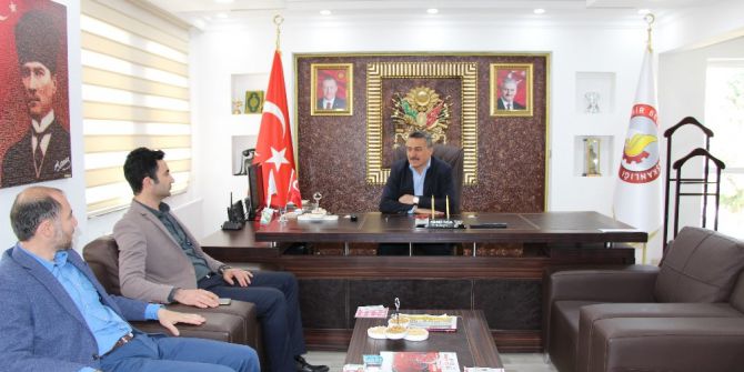 Yazar Mahmut Ulu’dan Başkan Tutal’a Ziyaret